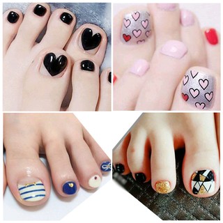 Miếng dán móng chân - Nail Wraps (22 miếng dán khô)