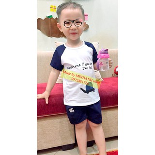 Combo 5 bộ bé trai Cotton 4c (ảnh thật)