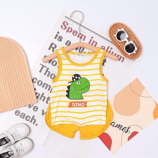 [4-18kg] BỘ BA LỖ THUN LẠNH CHO BÉ