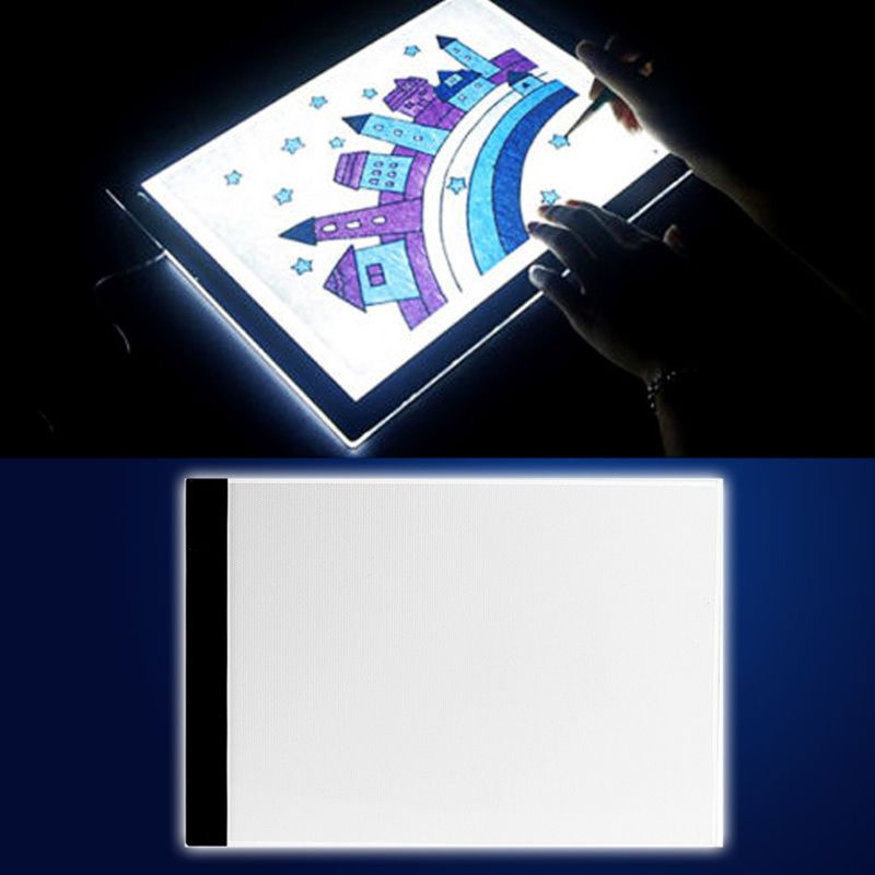Bảng Vẽ Khổ A4 Siêu Mỏng Có Đèn LED