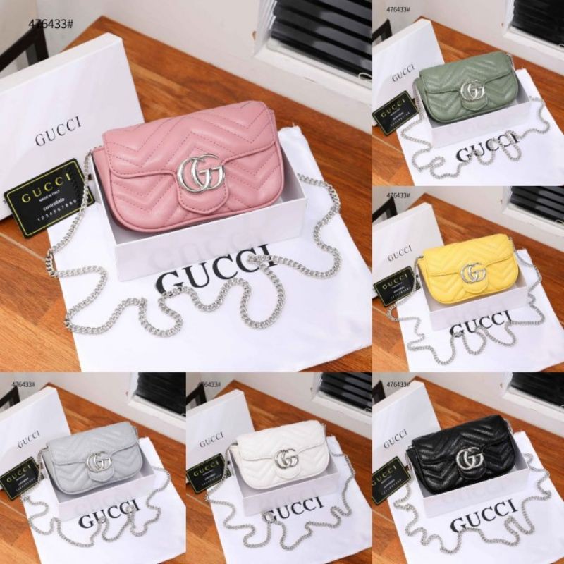 Gucci Đầm Mini Thiết Kế Xinh Xắn Cho Mẹ Bầu