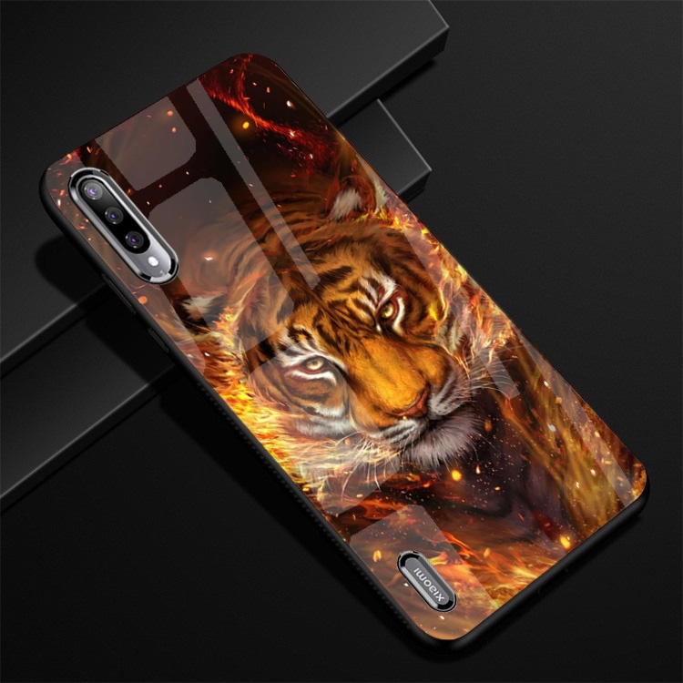 Ốp Lưng XIAOMI MI A3 mặt kính cường lực cao cấp thiết kế Độc Quyền