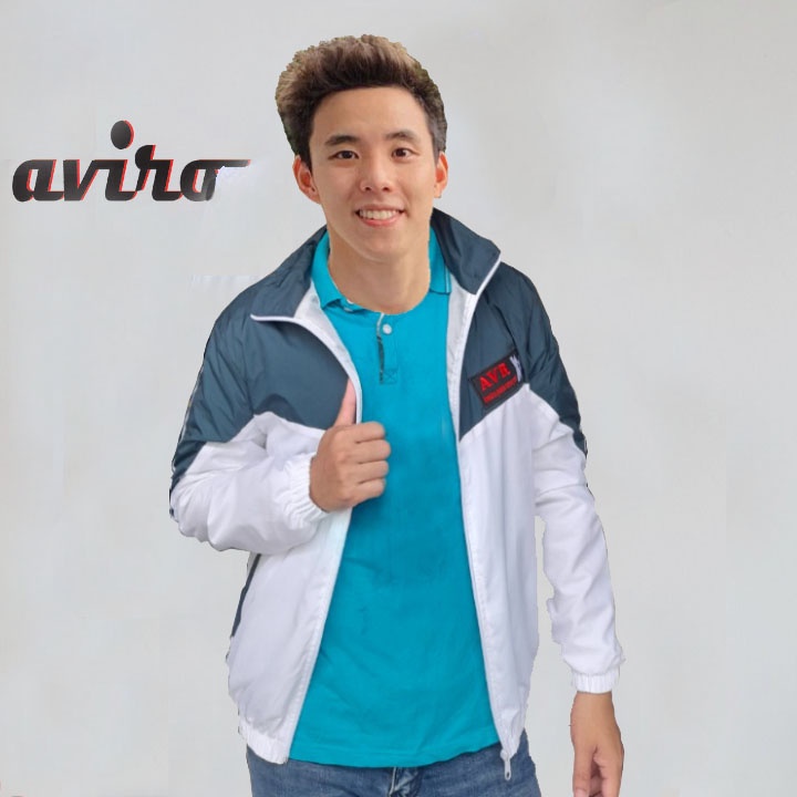 Áo Khoác Nam Không Nón Vải Dù 2 lớp Phối Màu VV Hồng Diệp