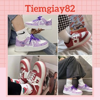 Giày lolita dâu tây siêu ngọt ngào VIDEO TỰ QUAY (HÀNG ORDER) Có kèm ảnh thật