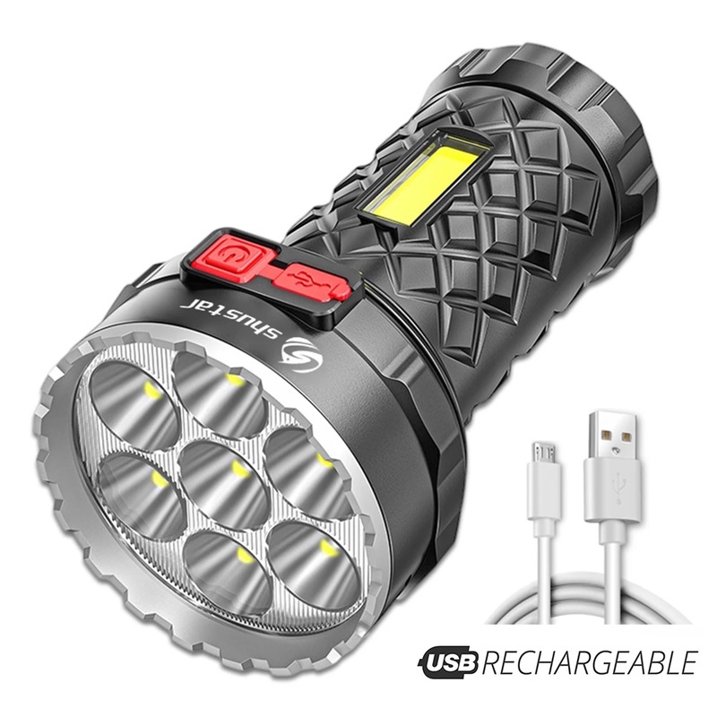 Đèn pin cầm tay đa năng 2 trong 1 4 chế độ