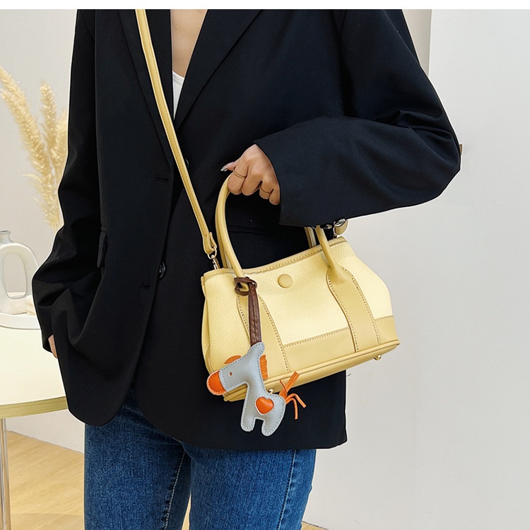 Túi Đeo Chéo Vai Màu Sắc Tương Phản Thời Trang Dành Cho Nữ