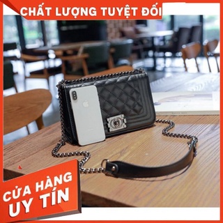 TÚI XÁCH NỮ ĐEO CHÉO CN BASIC SIZE 23 KHÓA TRẦN DA PU CAO CẤP