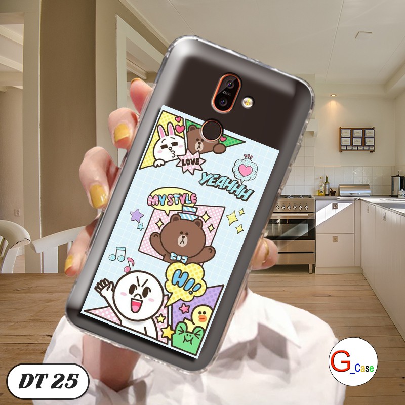 Ốp lưng NOKIA 7 PLUS dẻo trong in hình