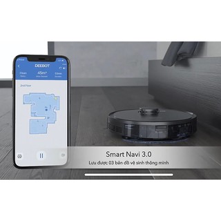 Robot Hút Bụi Lau Nhà Thông Minh Ecovacs T5 Hero, Robot hut bui mới 100%. Bảo hành 18 tháng