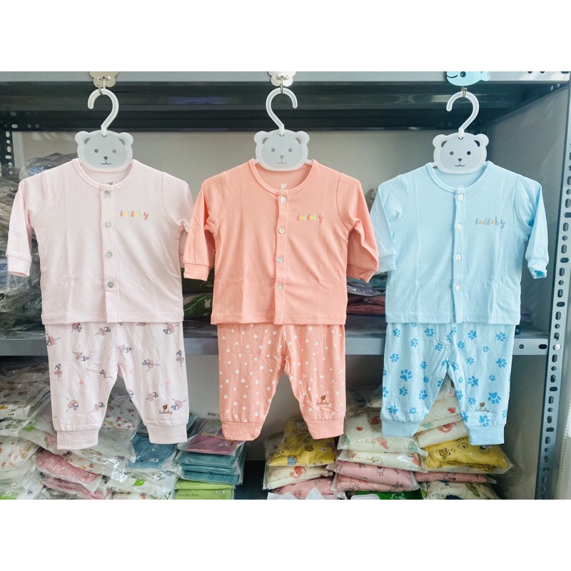 Sale bộ sơ sinh Lullaby chất petit cho bé trai/bé gái