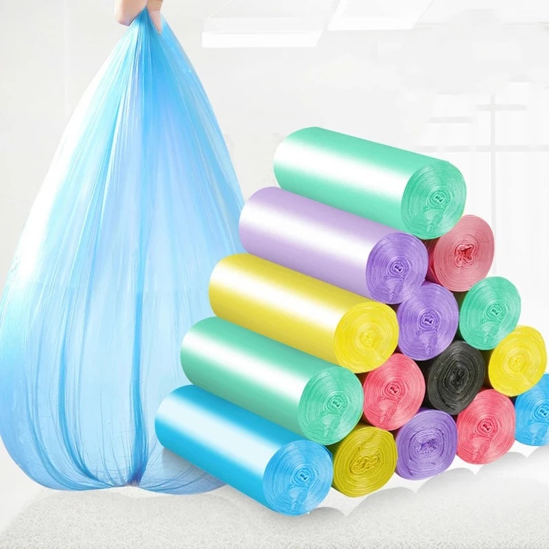 Cuộn 15 / 1 Cuộn Túi Đựng Rác / Túi Rác Vệ Sinh Bằng Nhựa Dùng Ở Nhà Cho Thú Cưng