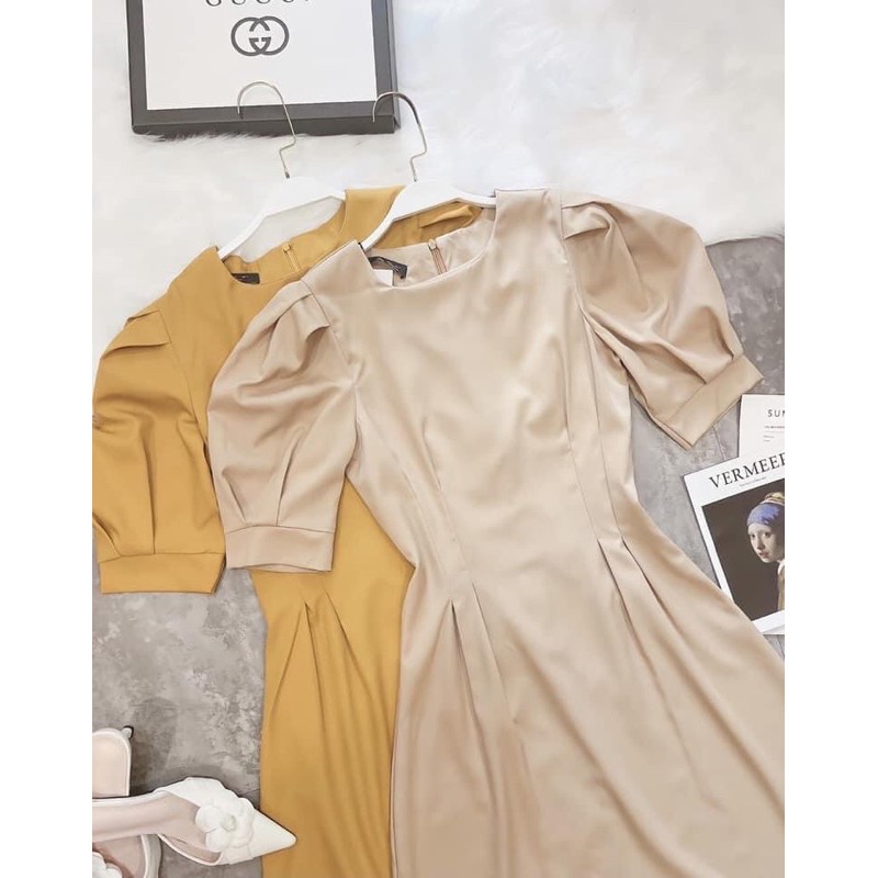 [Mã WASTMAY giảm 15% tối đa 30K đơn 150K] BÁN SỈ VÁY XOÈ LY EO 2M VÀNG BE CHO NỮ | BigBuy360 - bigbuy360.vn