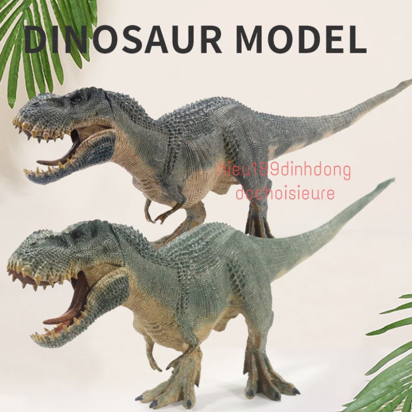 Mô hình khủng long Tyrannosaurus gập được hàm cỡ lớn Nhựa đặc chắc tay