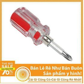 Tô Vít 2 Đầu 4 Cạnh 2 Cạnh Đa Năng Màu Đỏ Dài 8cm