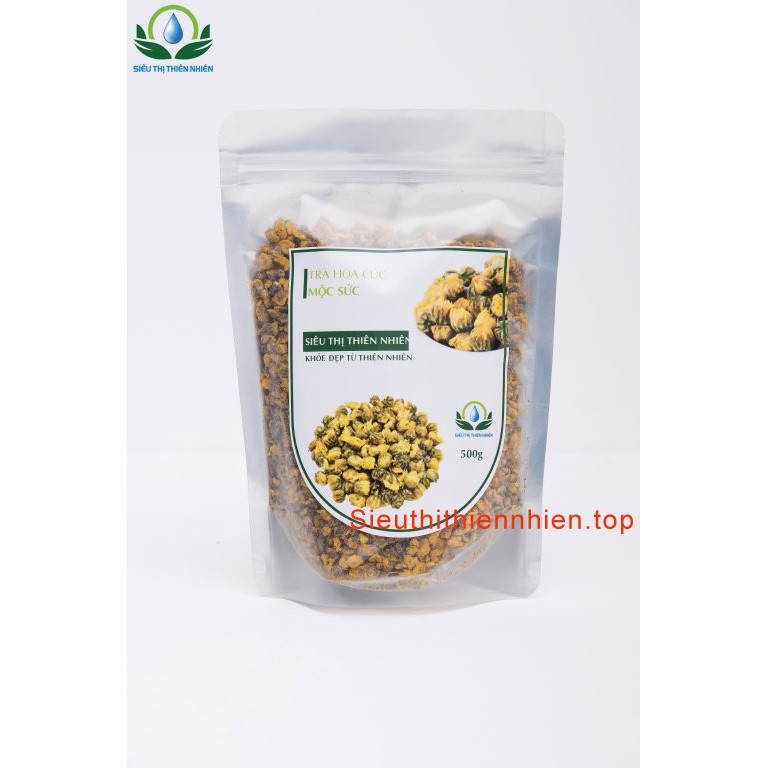 Hoa cúc vàng nhỏ (nụ bé) sấy khô đóng túi zip thương hiệu Mộc Sắc | BigBuy360 - bigbuy360.vn