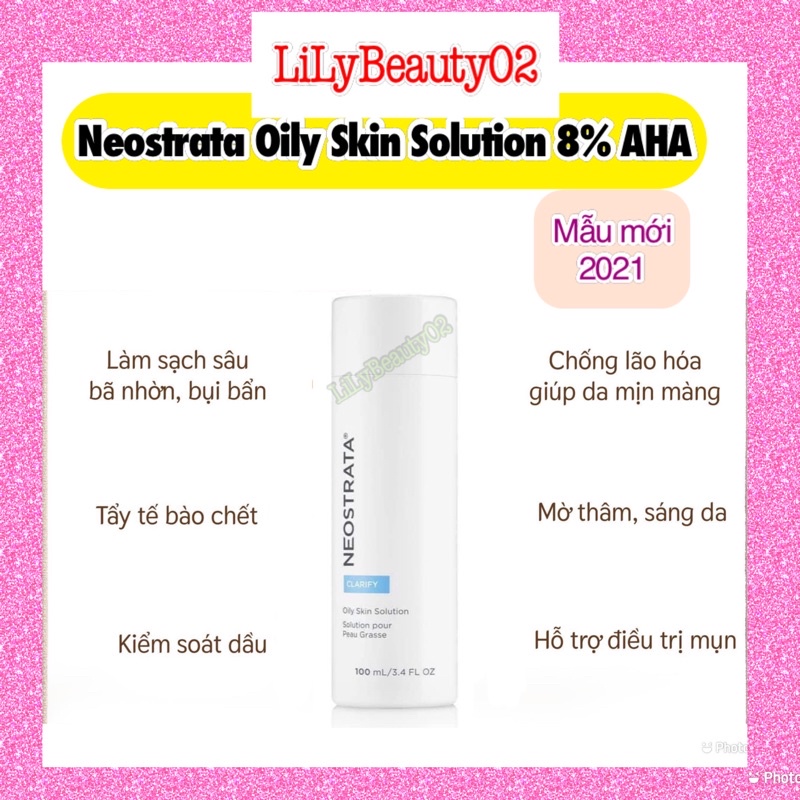 (Neostrata) Tẩy da chết hoá học Neostrata AHA 8/gel plus AHA 15(BẢN MỸ)