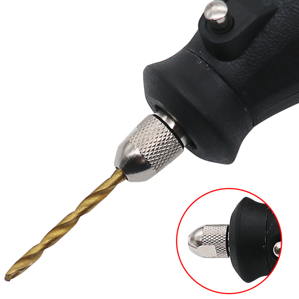 BITS Bộ 11 Đầu Kẹp Mũi Khoan 0.5-3.2mm 4.3mm Cho Máy Khoan Dremel