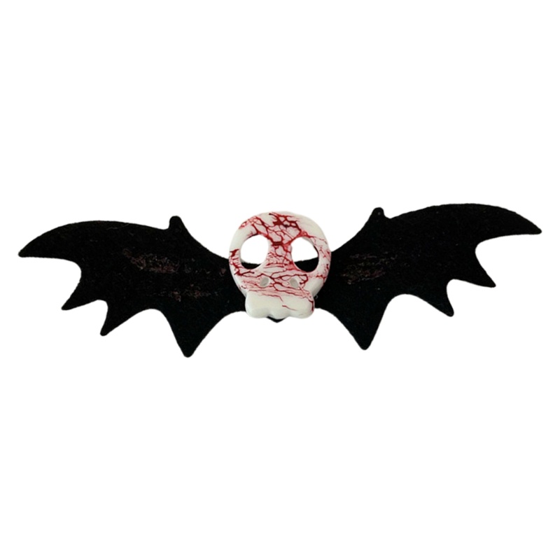 Kẹp Tóc Hình Đầu Lâu Sáng Tạo Hóa Trang Halloween