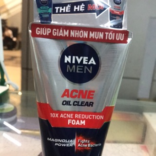 Sữa rửa mặt nivia men