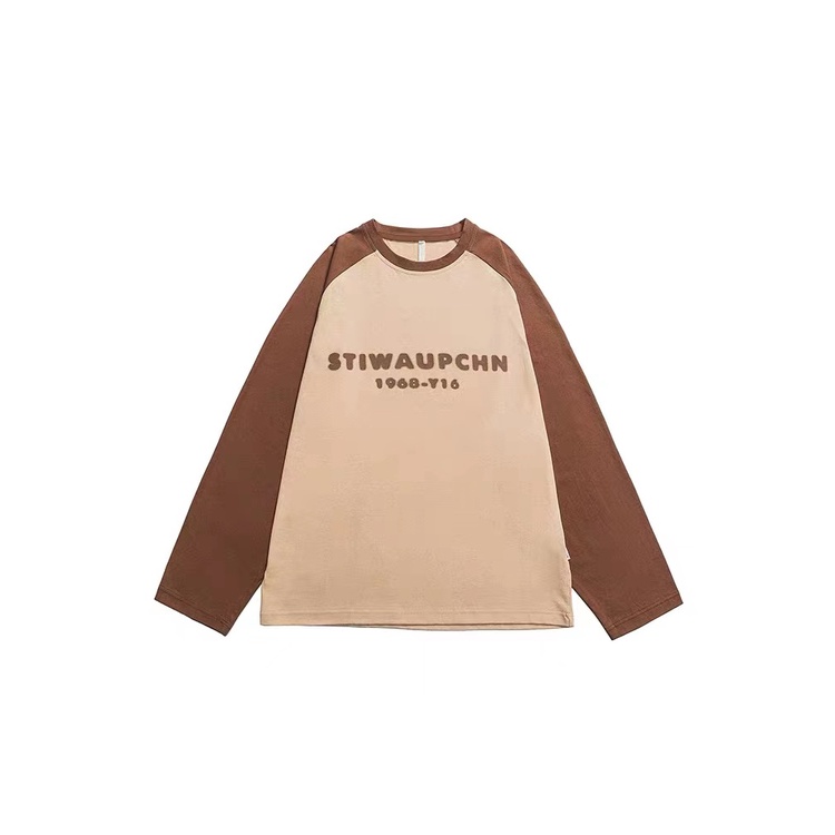 NRVP Áo Hoodie Tay Dài Oversize In Họa Tiết Phong Cách Hàn Quốc Kiểu Mới Cho Nam / Nữ