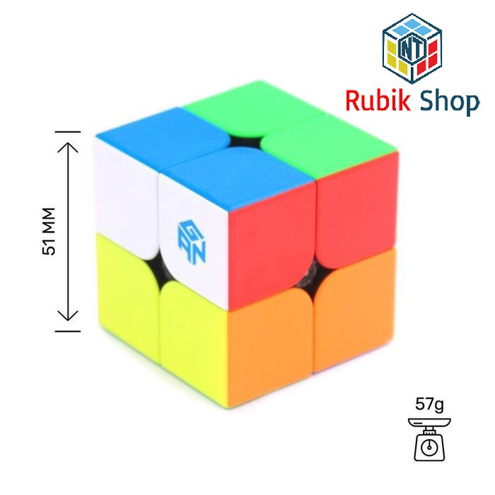 [Siêu Phẩm] Rubik 2x2x2 GAN 251 M Stickerless với 3 phiên phảm tiêu chuẩn và Explorer và Leap (Có Nam châm)