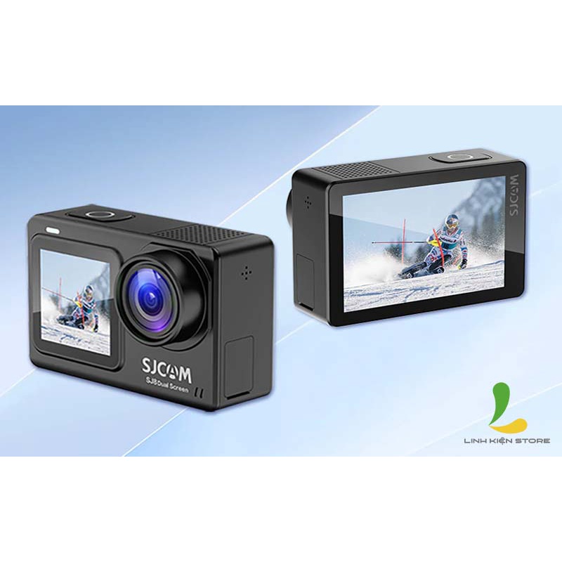 Camera hành trình HOSAN sjcam SJ8 Dual Screen, Pin Lithium 120 phút, Màn hình kép LCD màu, cảm ứng chạm