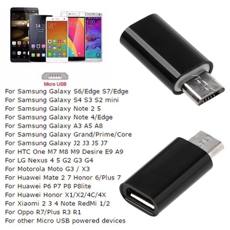 Đầu Chuyển Đổi NAMA Micro USB Đực Sang Micro USB B Cái