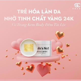 KEM DƯỠNG TRẮNG DA BODY DÀNH CHO BAN ĐÊM POLLAS NO1