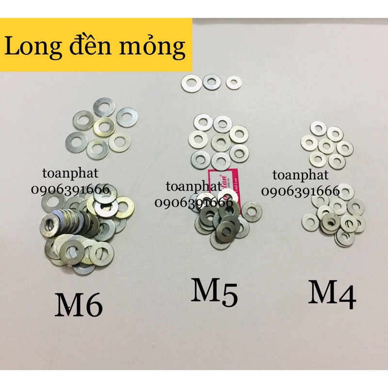 [100g]Long đền M4-M5-M6