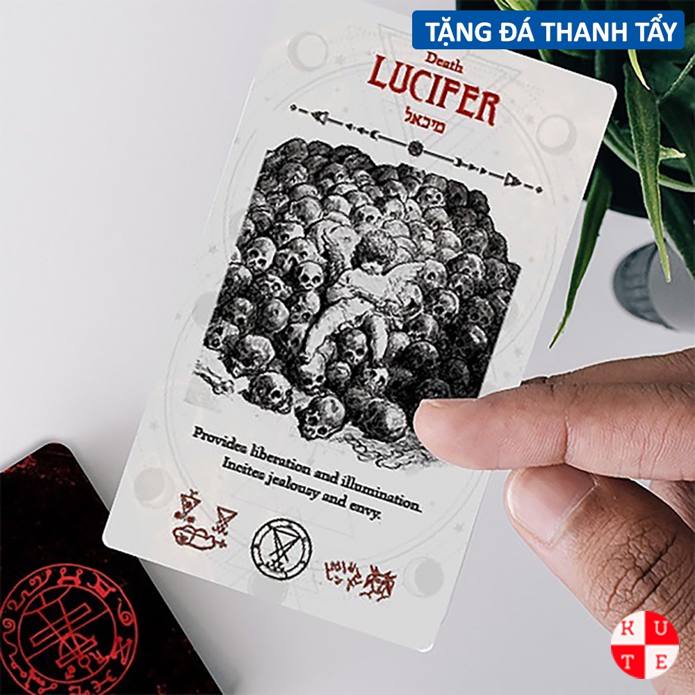 Bài Tarot The Occult Tarot 78 Lá Bài Tặng File Tiếng Anh Và Đá Thanh Tẩy C115