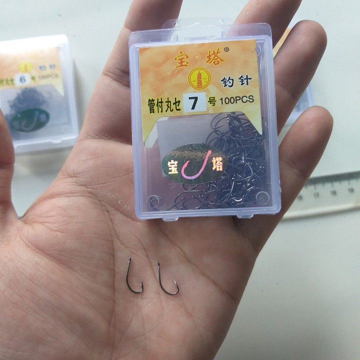 Lưỡi câu cá Tháp Vàng đủ size siêu bén  hàng hót 22