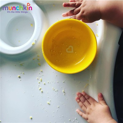 Bộ 3 bát ăn chống đổ Munchkin Mỹ