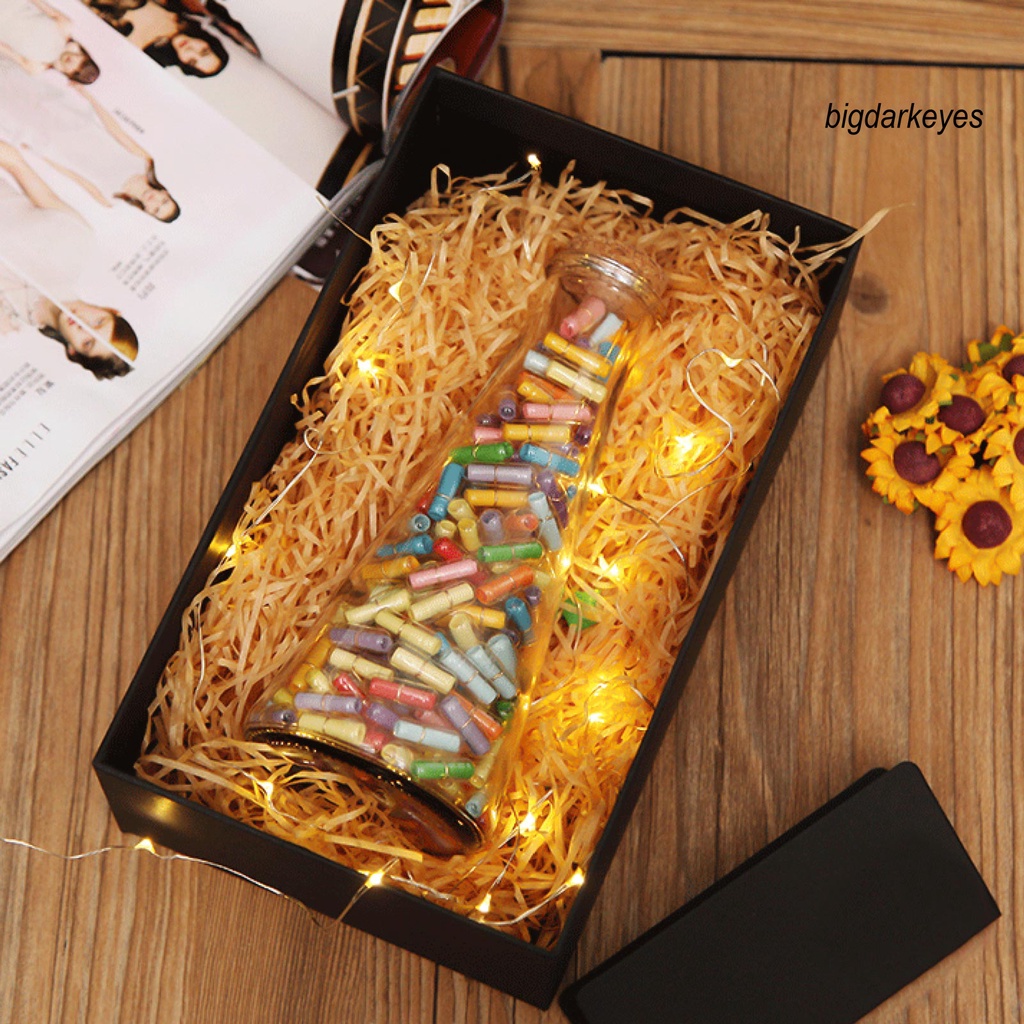 Set 50 Lọ Điều Ước Bằng Nhựa Trong Suốt Dùng Làm Quà Tặng