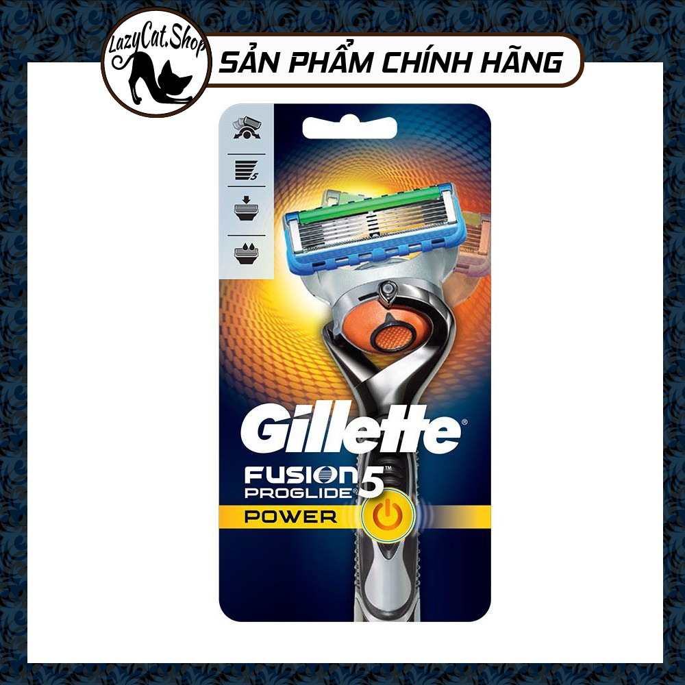 Dao Cạo Râu 5 Lưỡi Gillette Fusion 5 Proglide Power