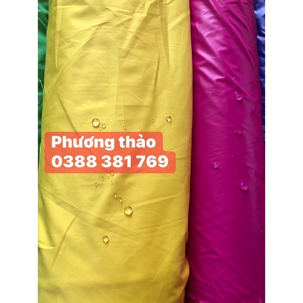 Vải diều,vải thường chống thấm.Bán theo mét