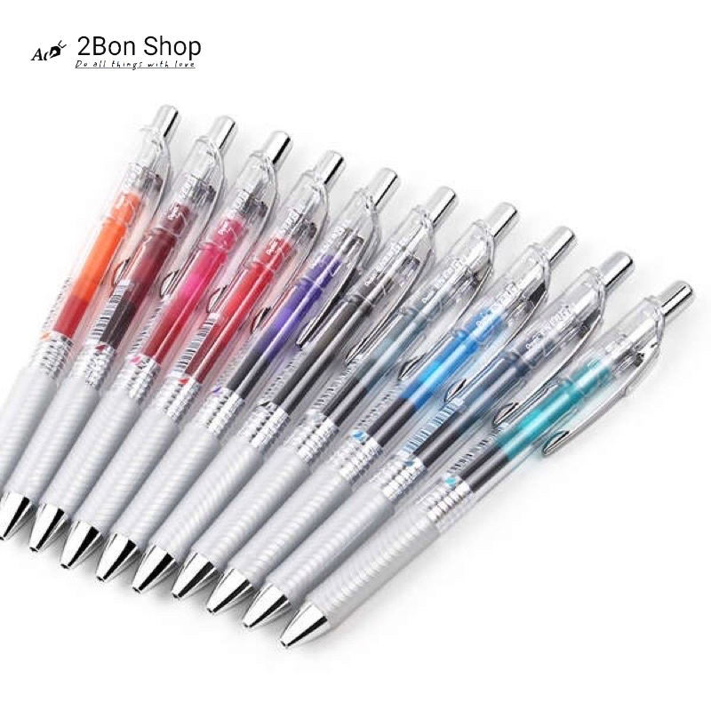 Pentel Energel Infree BLN75TL - 10 màu | Bút Bi Gel Pentel Siêu Mượt, Nhanh Khô