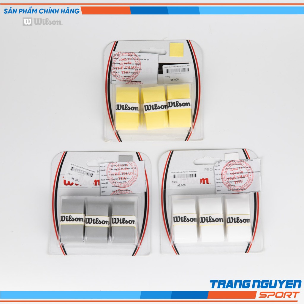 Quấn/Cuốn cán Tennis Wilson PRO COMFORT| mã WRZ4014