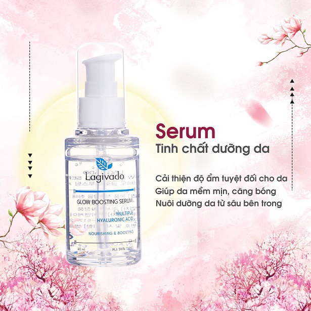 Tinh chất Serum dưỡng trắng da Hàn Quốc chính hãng, se khít lỗ chân lông Glow Boosting 40 ml - Katta_LG_003_40ML