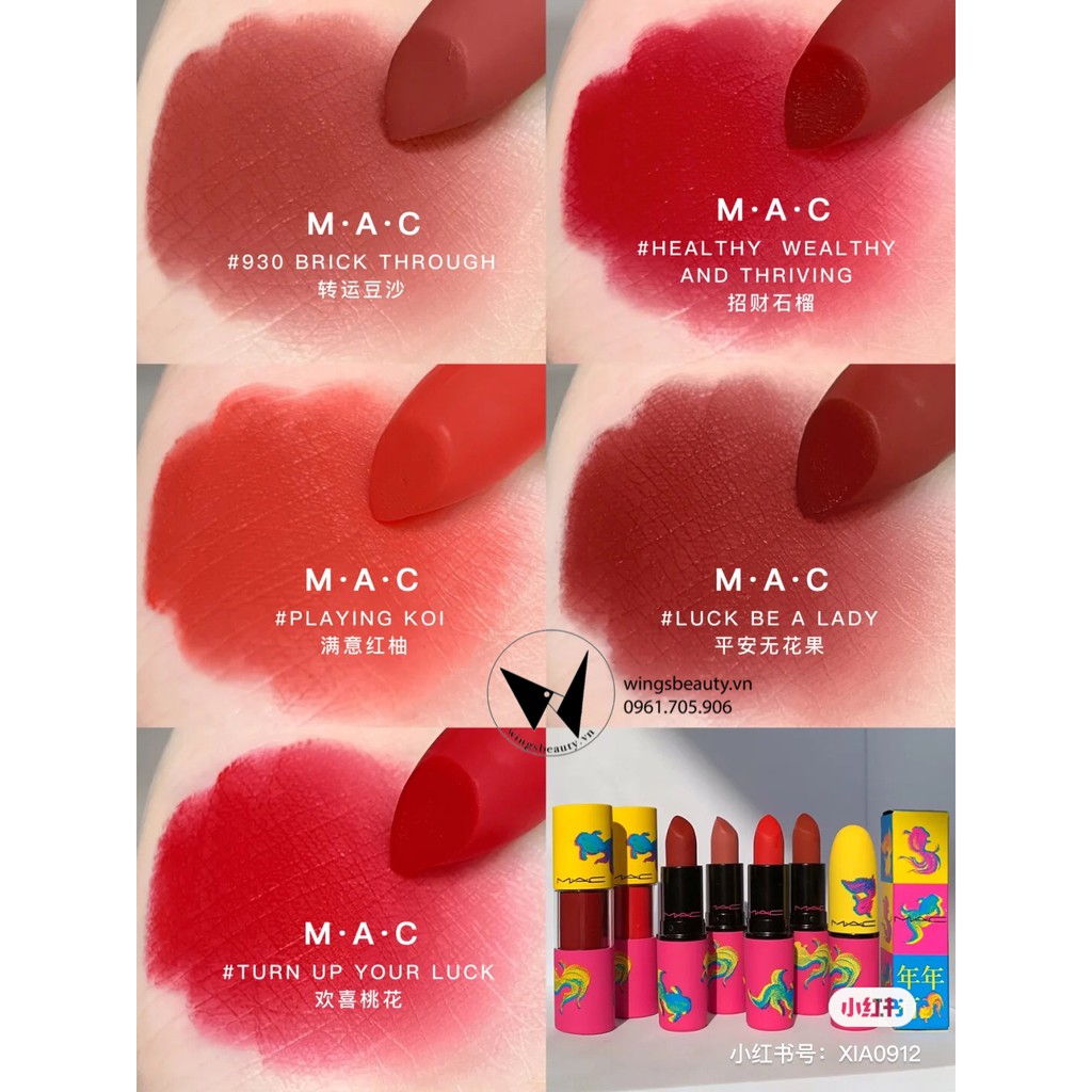 MAC - Bộ sưu tập son Moon Masterpiece Collection