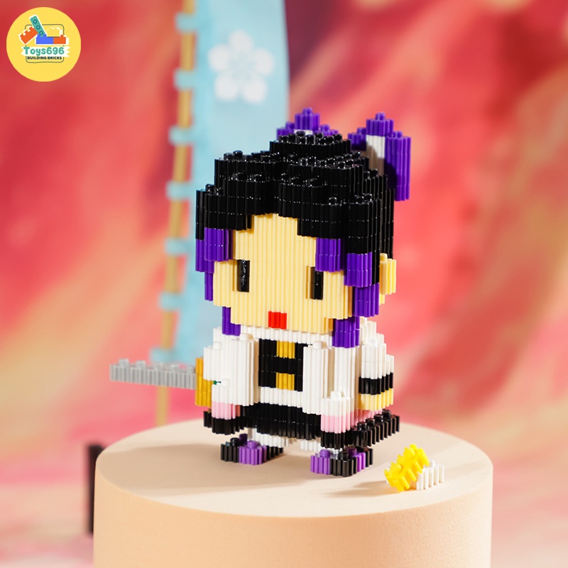 Đồ Chơi Lắp Ráp Kiểu LEGO Mô Hình Nhân Vật Mini Trong Phim Hoạt Hình Demon Slayer-Kimetsu No Yaiba Với 200+ PCS