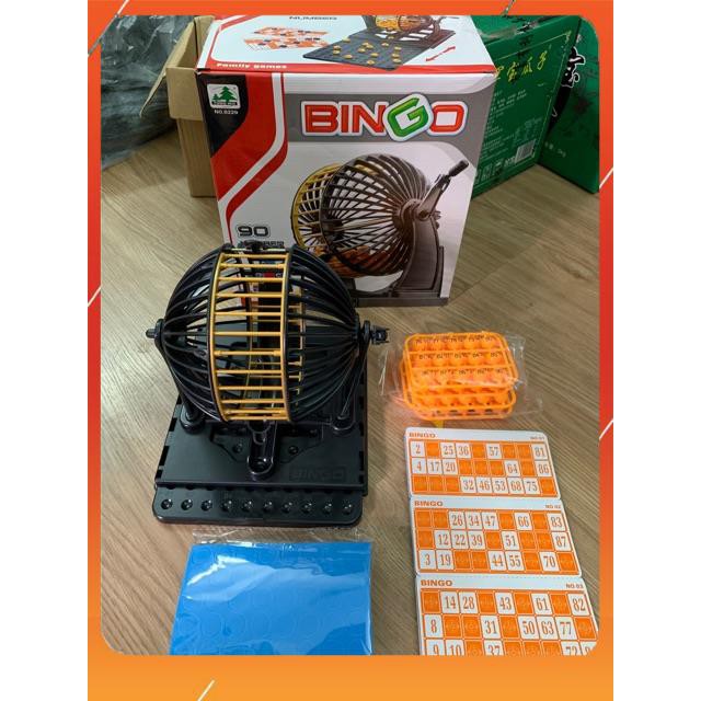 ĐỒ CHƠI LỒNG QUAY LÔ TÔ 90 SỐ LOẠI TO BINGO SIÊU HÓT