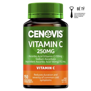Viên uống bổ sung vitamin c cenovis vitamin c 250mg 150 viên
