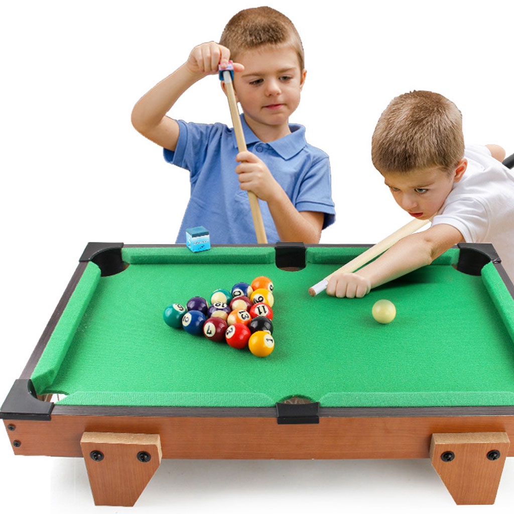 Bàn Bida mini Bi a Billiards mini Bida pool Làm bằng gỗ cao cấp bảo hành 6 tháng kích thước: 69x37x60 cm