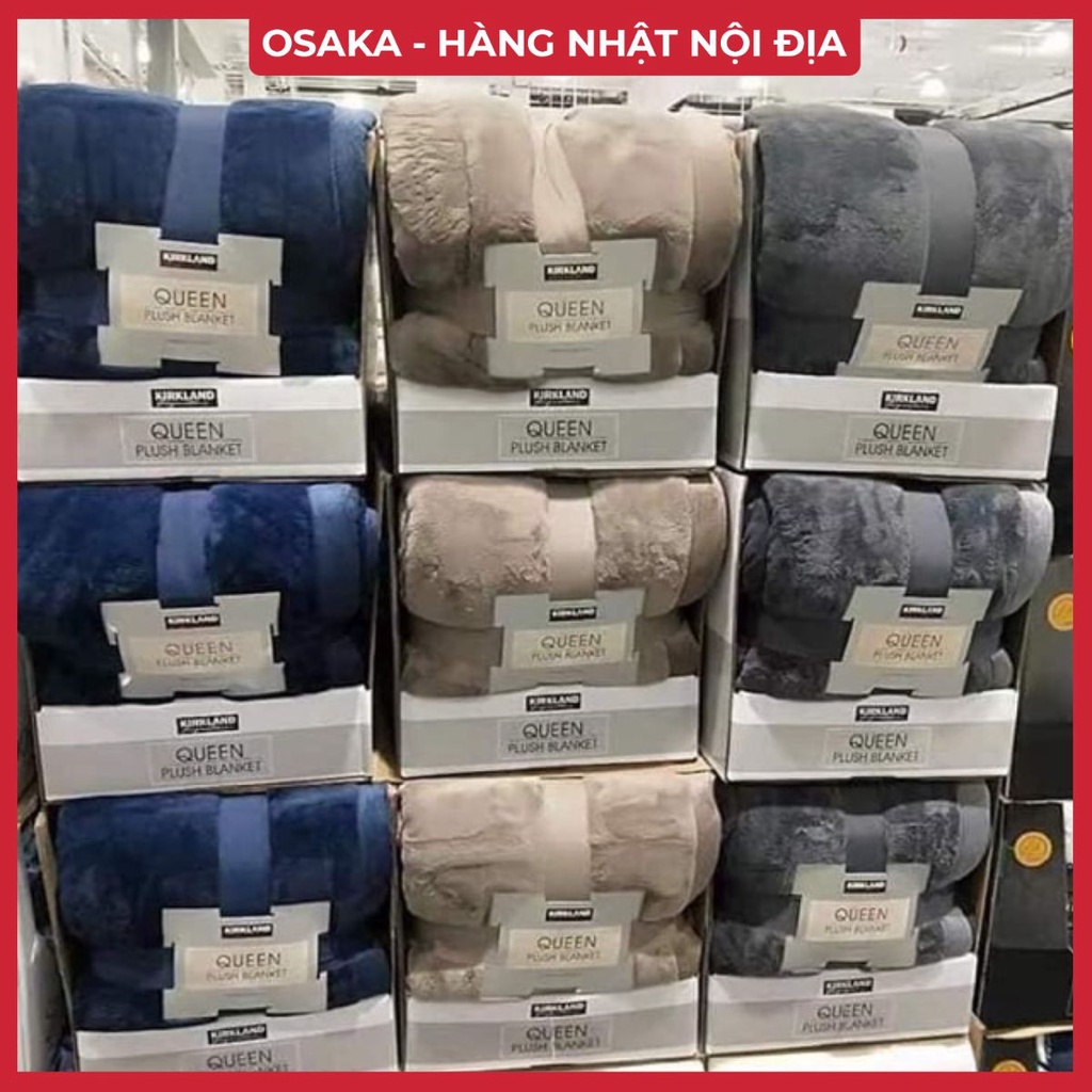 Chăn Mền Lông Cừu Kirkland Mỹ - Size Queen 248*233cm
