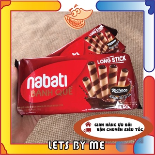 Bánh Nabati ốc quế nhân Socola giòn tan, đẫm vị Date mới LETS BITE ME