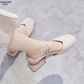 Giày nữ da công sở shopgiakhanh