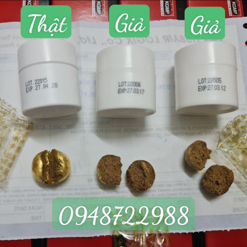 An Cung Ngưu Hoàng Hoàn Tổ Kén Đỏ Kwangdong Hàn Quốc 10 Viên