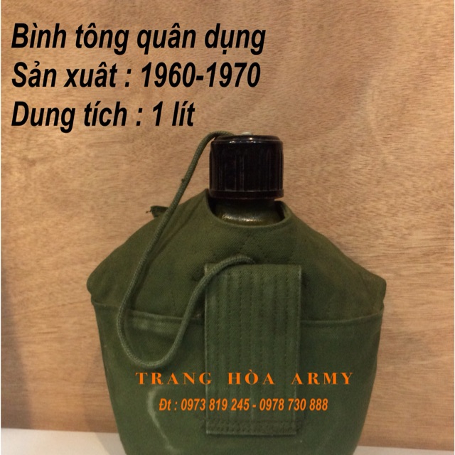 Bình tông nhôm 1960-1970