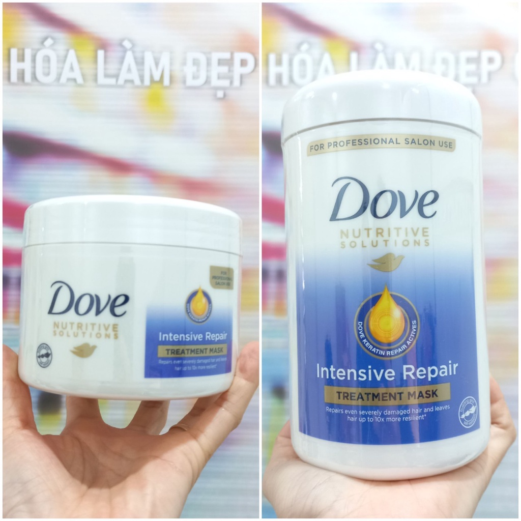 Hấp dầu Dove Intensive Repair Treatment Mask 500g -900g