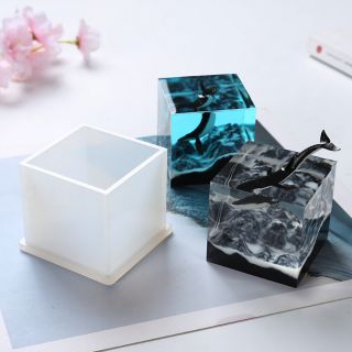 Khuôn Silicon Khối Vuông 5cm (Đế Rộng)